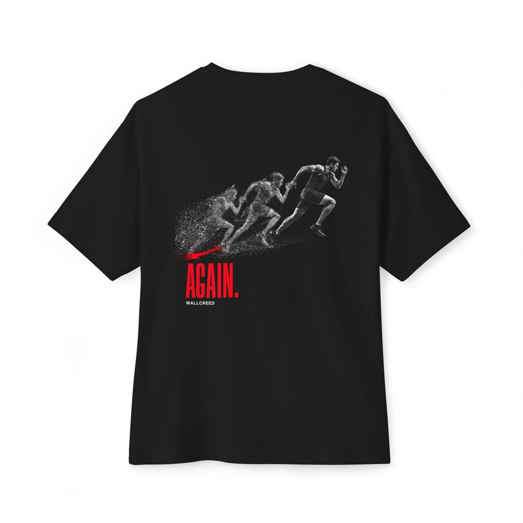 Again | Heavyweight Tee (Front + Back)
