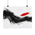 Measured Current - Professional Office Wall Art | Matte Poster (Landscape)