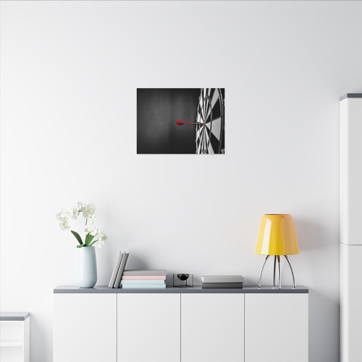 Dead Center - Mens Office Art | Canvas (Landscape)