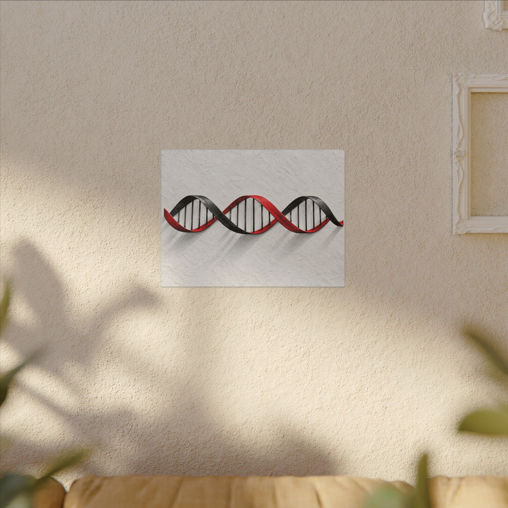 Woven Code - Doctor's Office Wall Art | Canvas (Landscape)