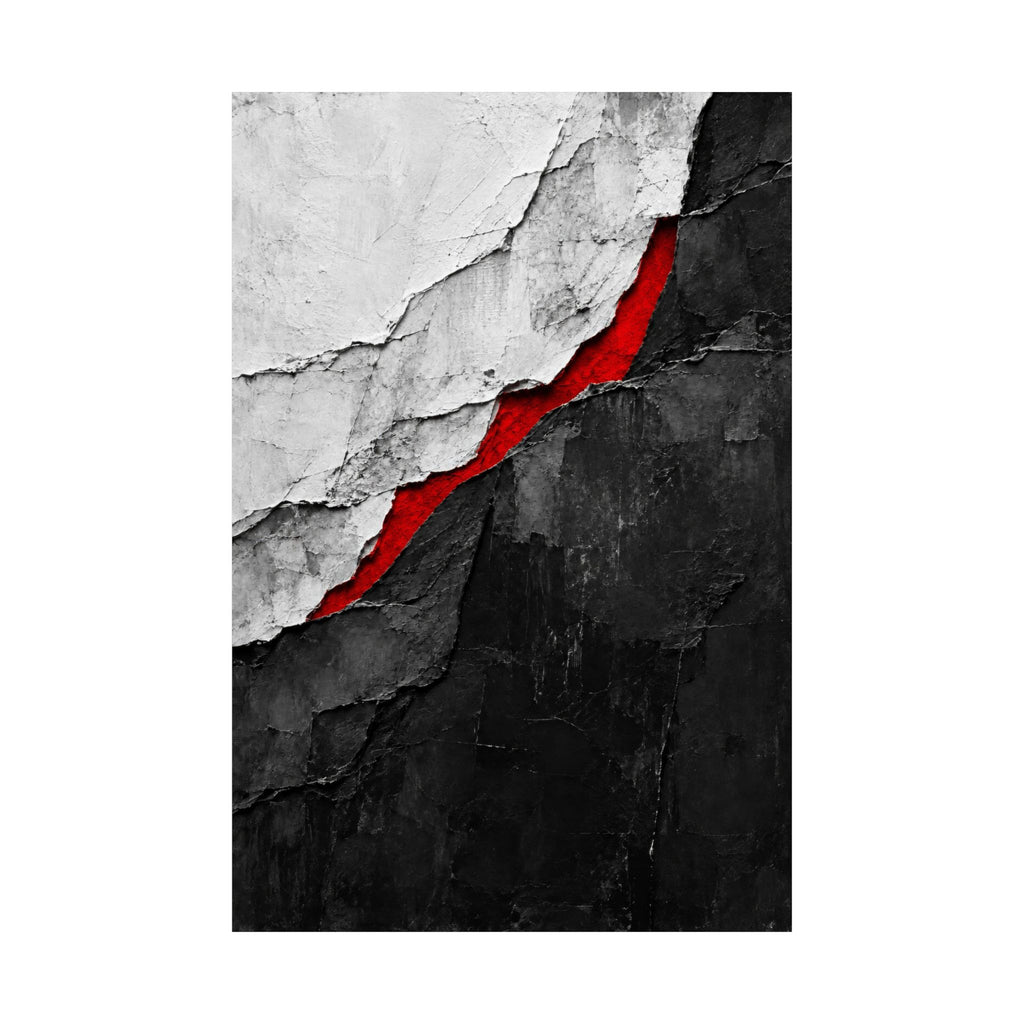 Strata of Silence - Professional Office Wall Art | Matte Poster