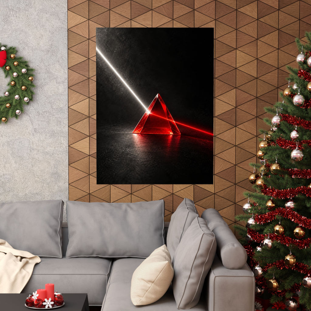 Spectral Threshold - Professional Office Wall Art | Matte Poster