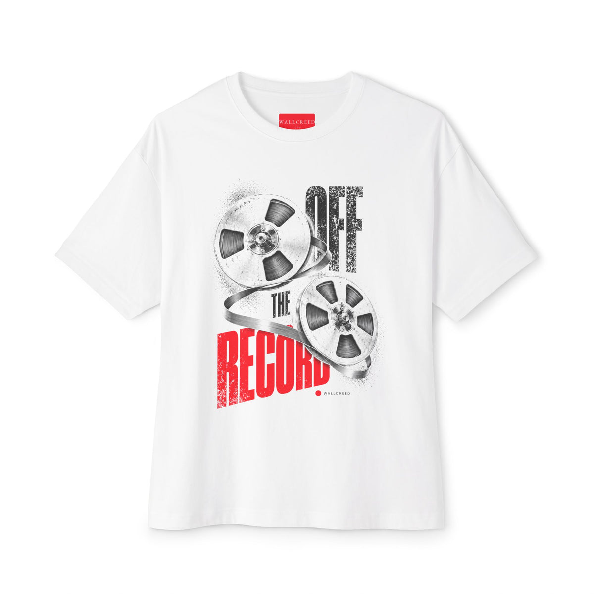 Off the Record | Heavyweight Tee (Front + Back)