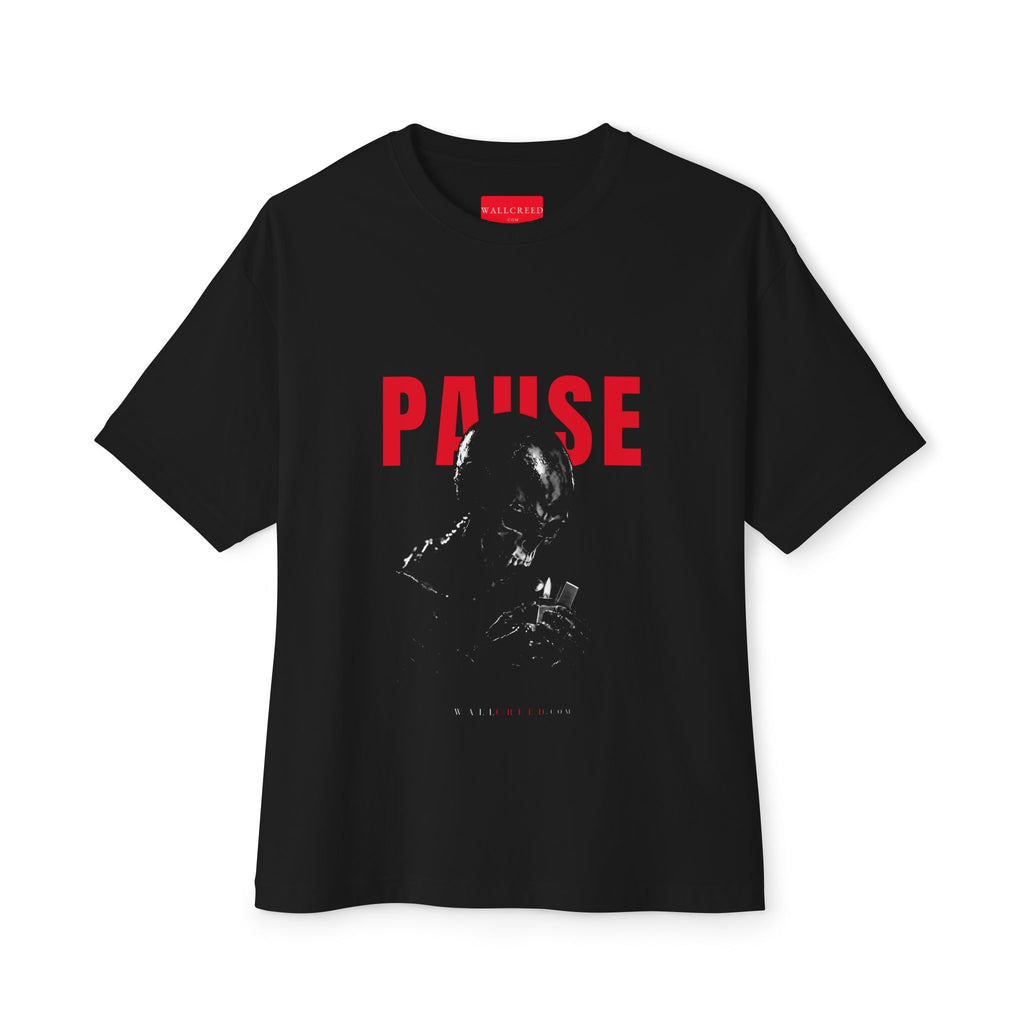 Pause | Heavyweight Tee (Front + Back)