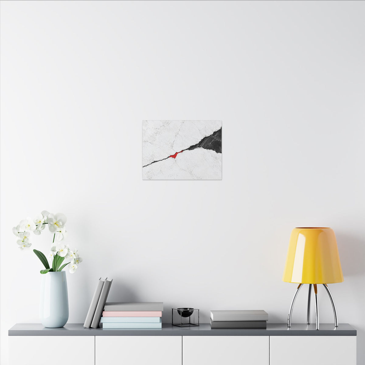 Porcelain Fault - Professional Office Wall Art | Canvas (Landscape)