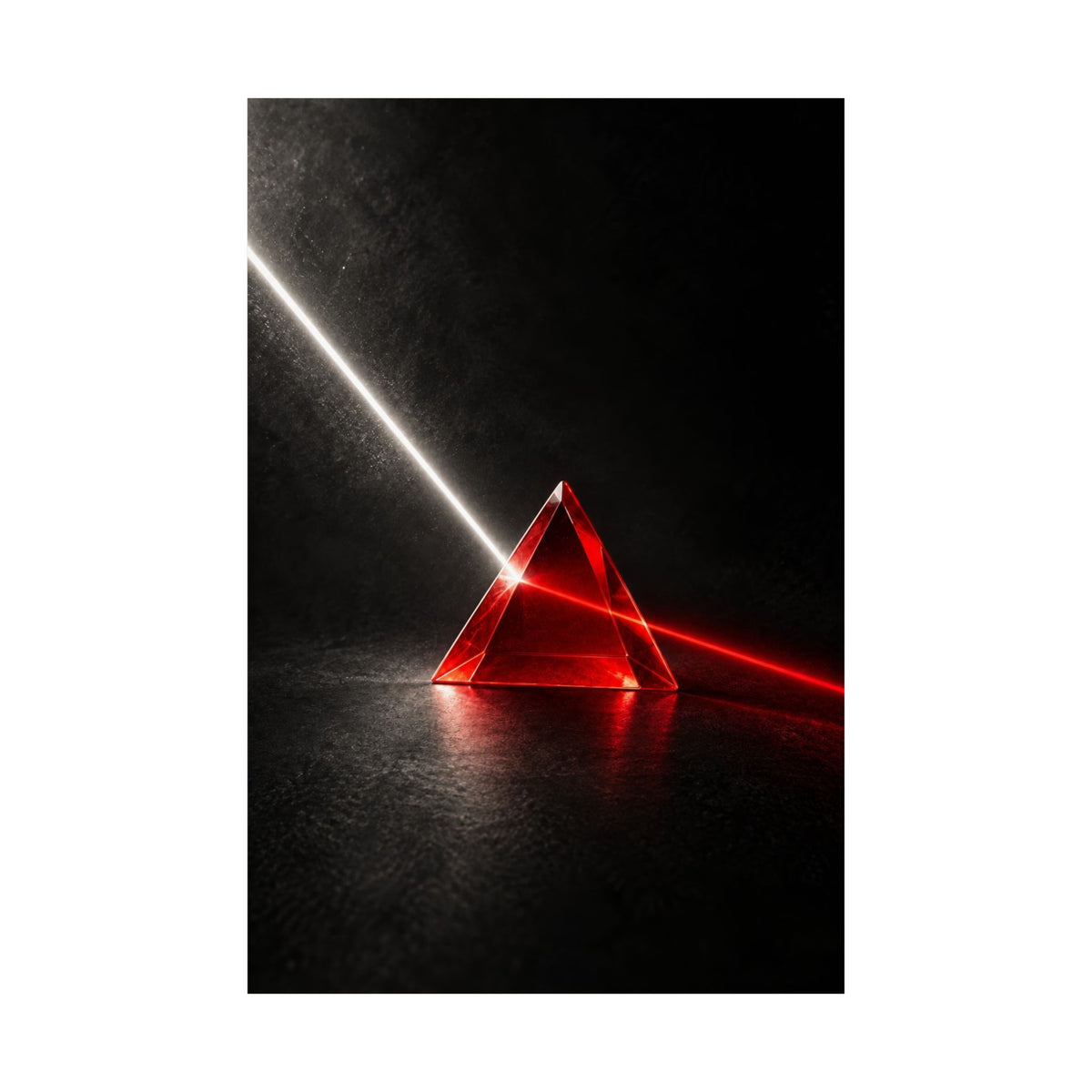 Spectral Threshold - Professional Office Wall Art | Matte Poster