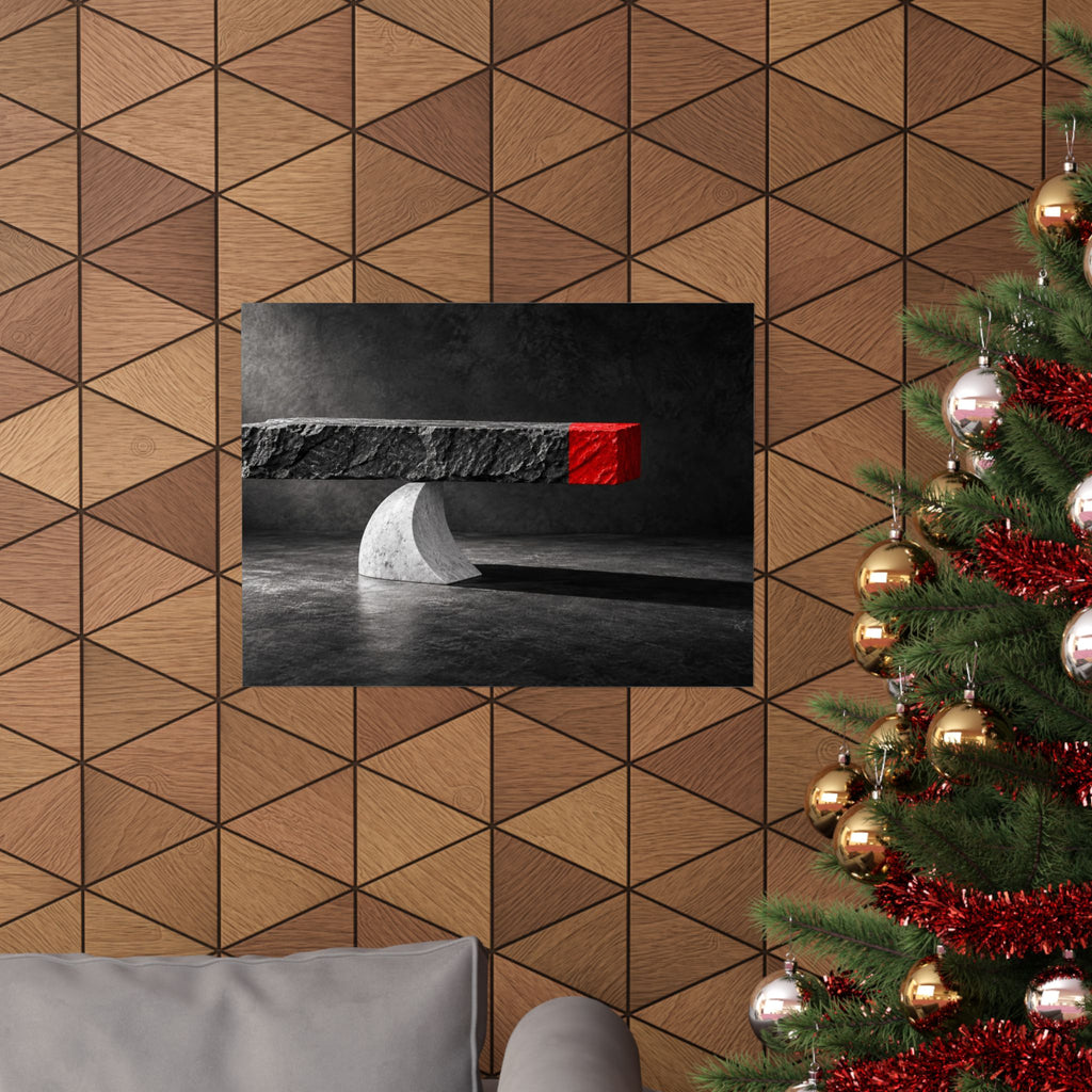 Counterpoise - Professional Office Wall Art | Matte Poster (Landscape)