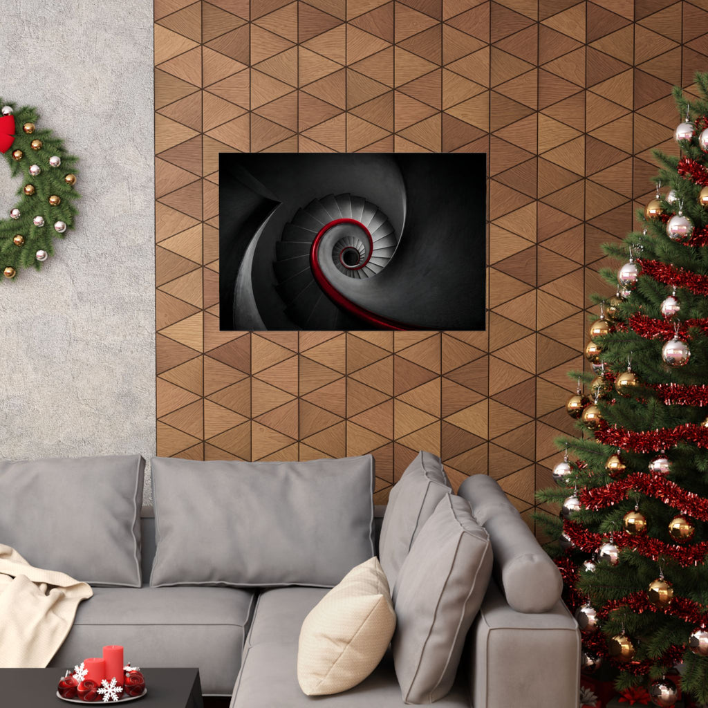 The Long Climb - Professional Office Wall Decor Ideas | Matte Poster (Landscape)