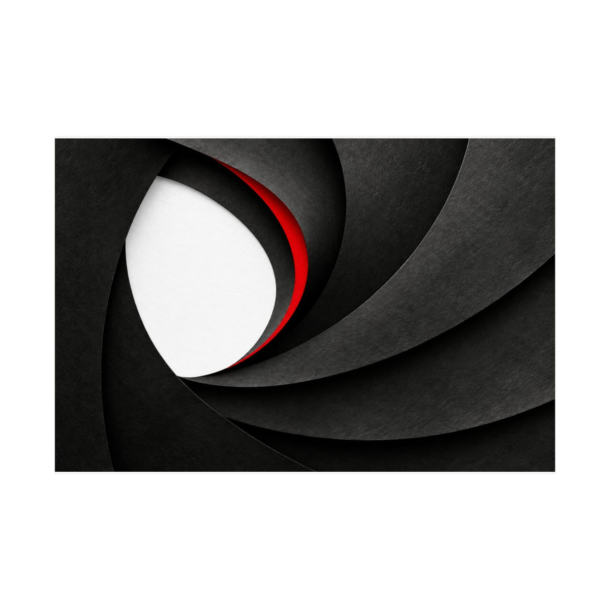 Quiet Aperture - Professional Office Wall Art | Matte Poster (Landscape)