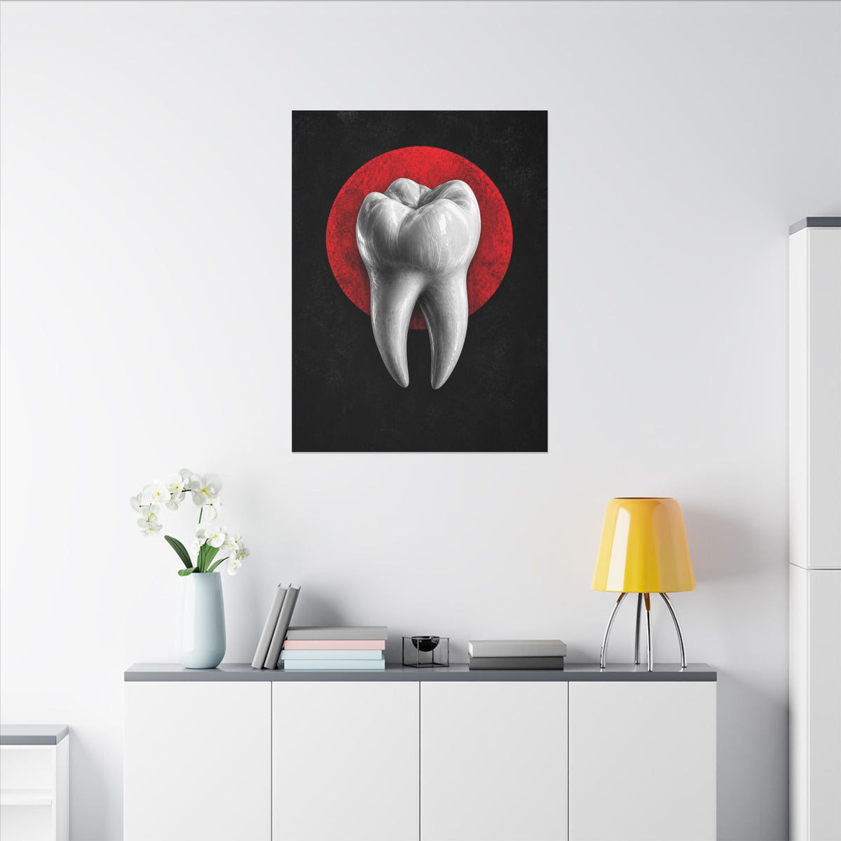 Enamel Study - Doctor's Office Wall Art | Canvas