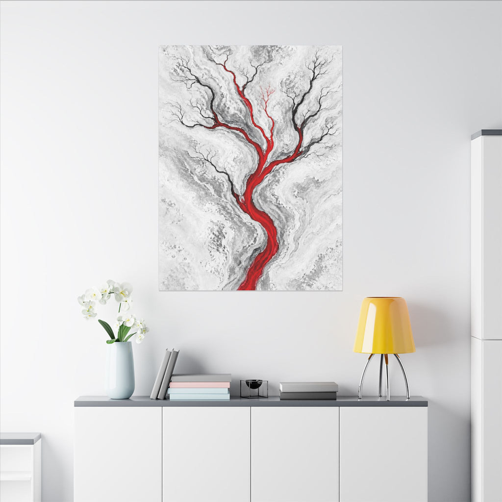 Estuary Lines - Doctor's Office Wall Art | Canvas
