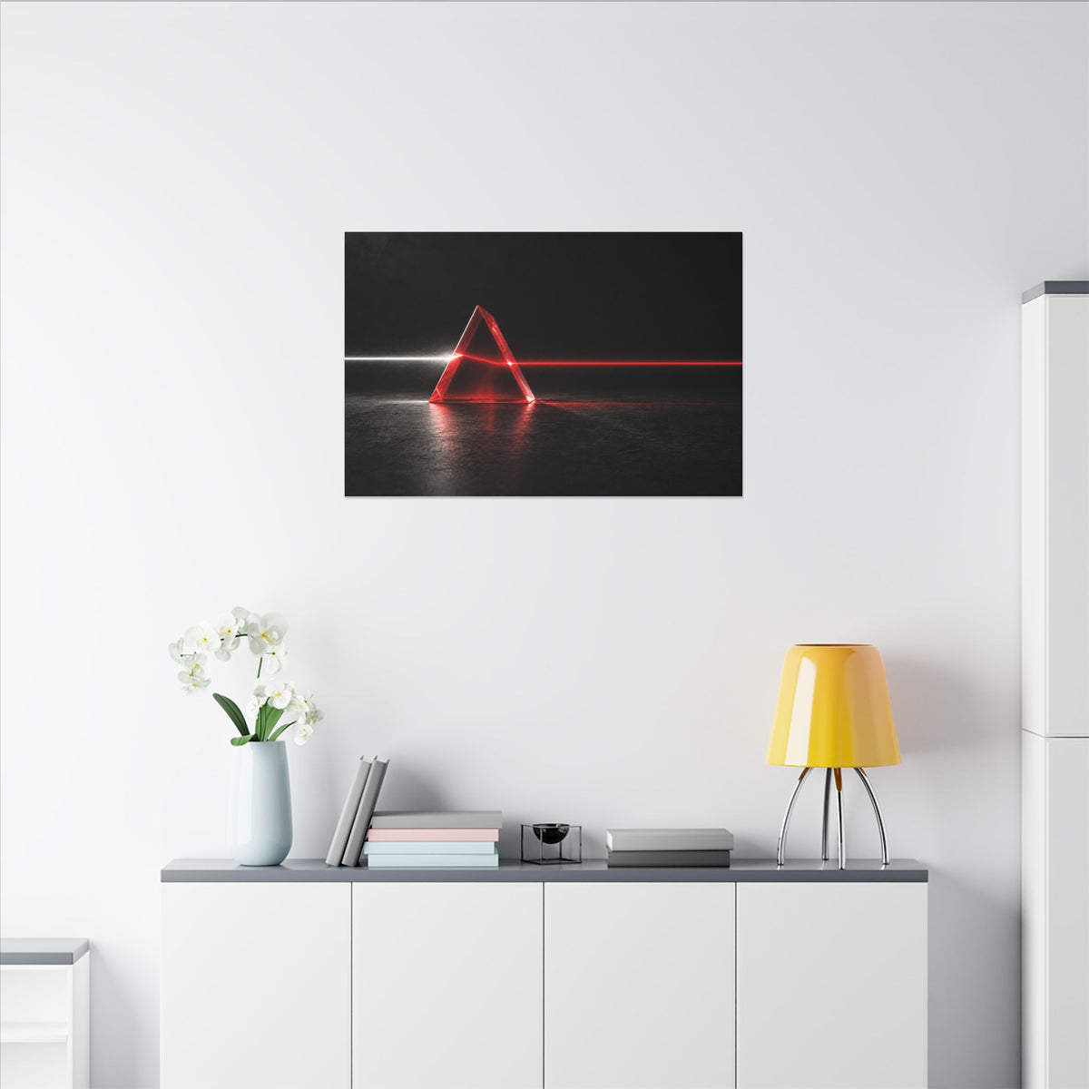 Spectral Threshold - Professional Office Wall Art | Canvas (Landscape)