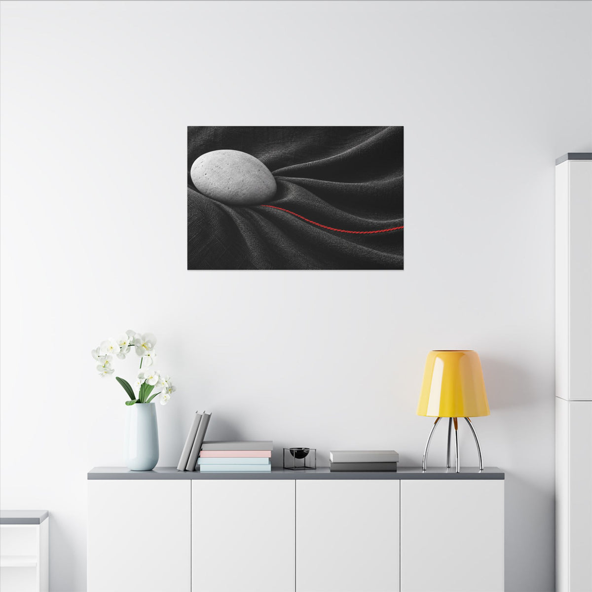 Weighted Drape - Professional Office Wall Art | Canvas (Landscape)