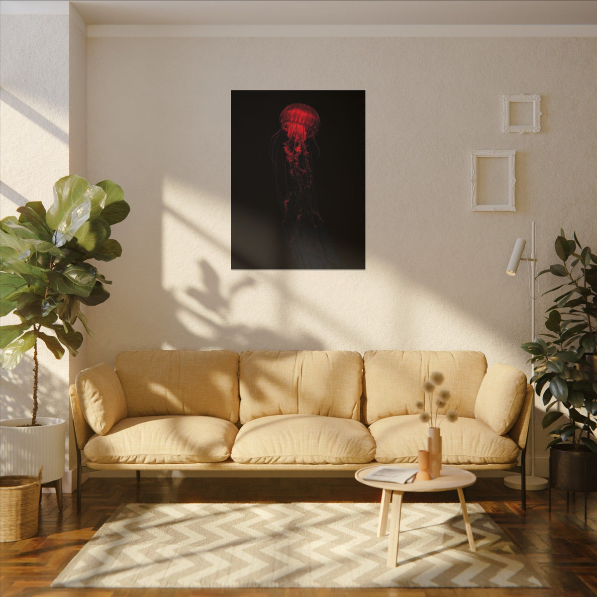 The Drifter - Red Wall Art Decor | Canvas