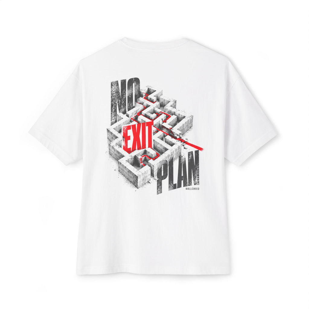 No Exit Plan | Heavyweight Tee (Back Print)
