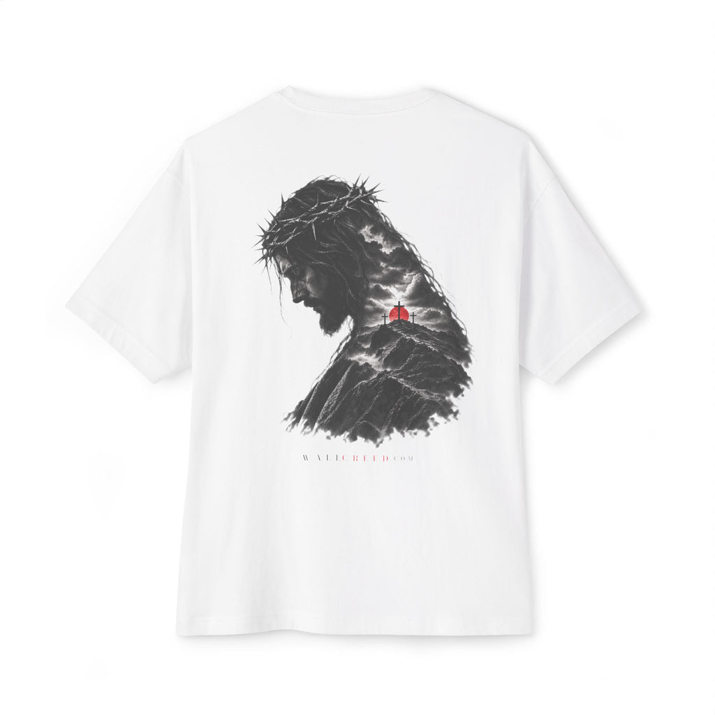 Three Crosses | Heavyweight Tee (Back Print)