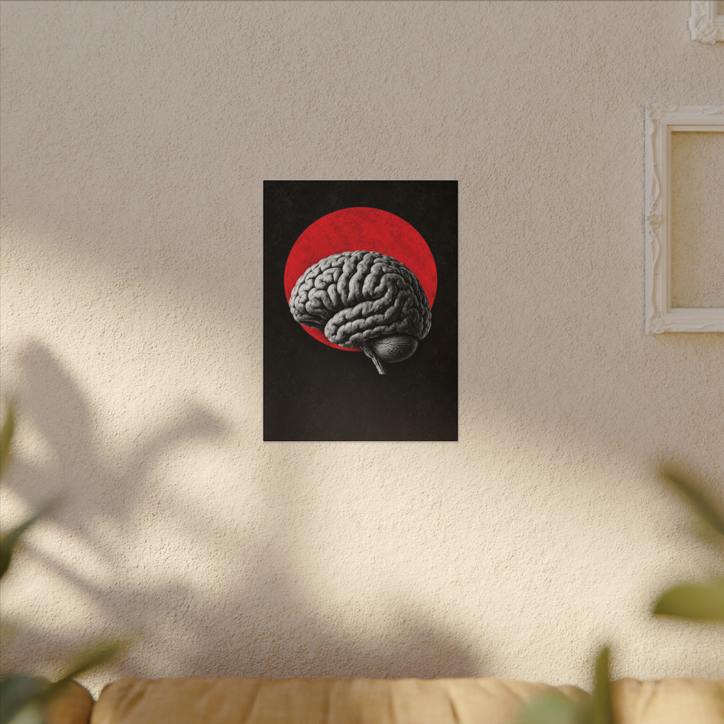Cerebral Contour - Doctor's Office Wall Art | Canvas