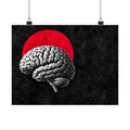 Cerebral Contour - Doctor's Office Wall Art | Matte Poster (Landscape)