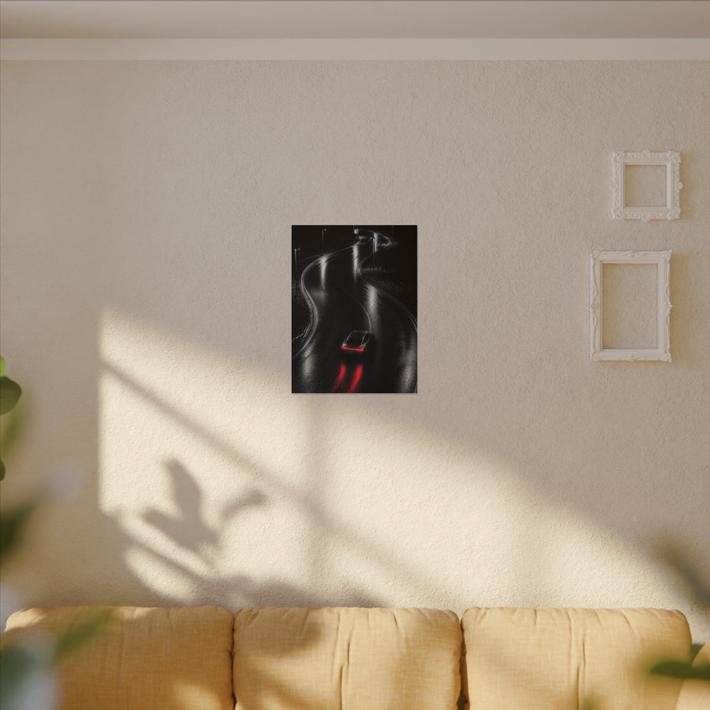 The Racing Line - Night Driving Wall Art | Canvas