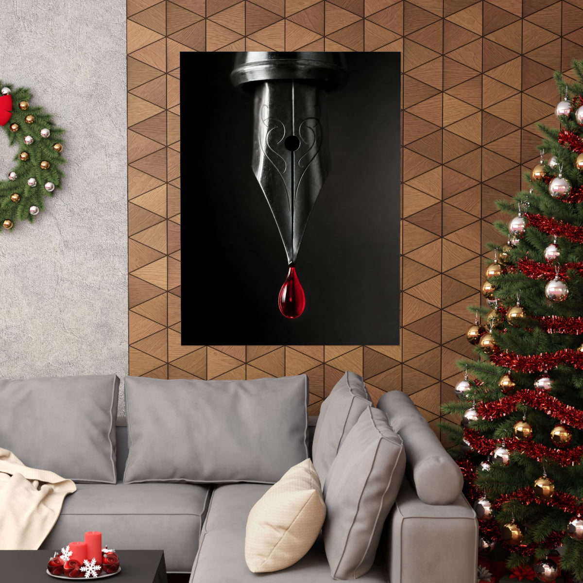 The First Drop - Professional Office Art | Matte Poster