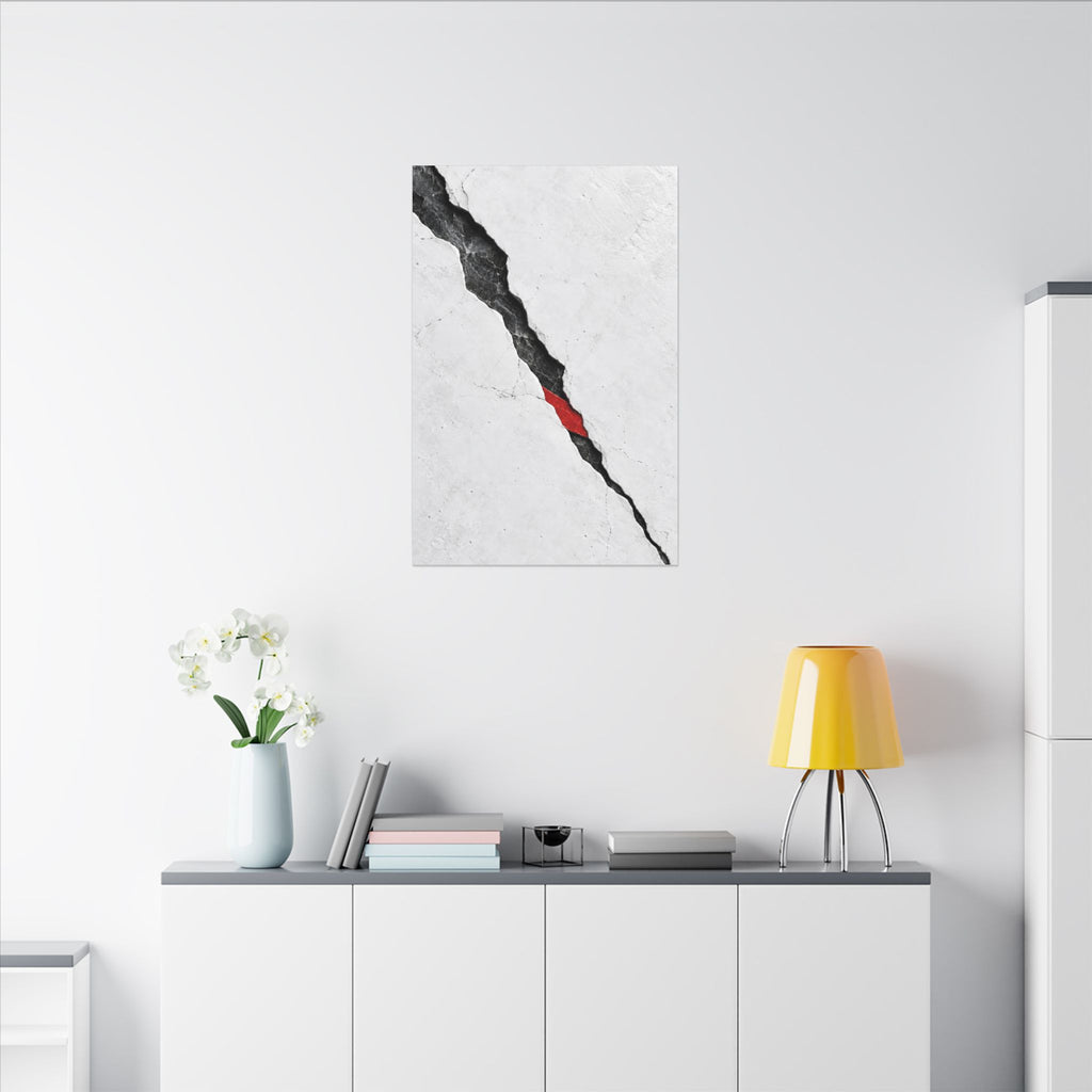 Porcelain Fault - Professional Office Wall Art | Canvas