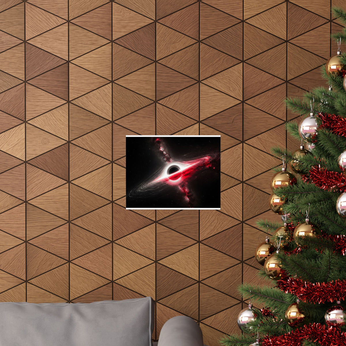 Event Horizon - Space Wall Art | Matte Poster (Landscape)