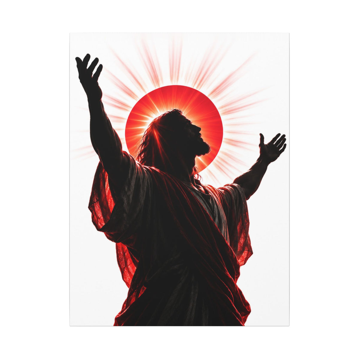 Red Sun Victory - Christian Wall Art | Canvas