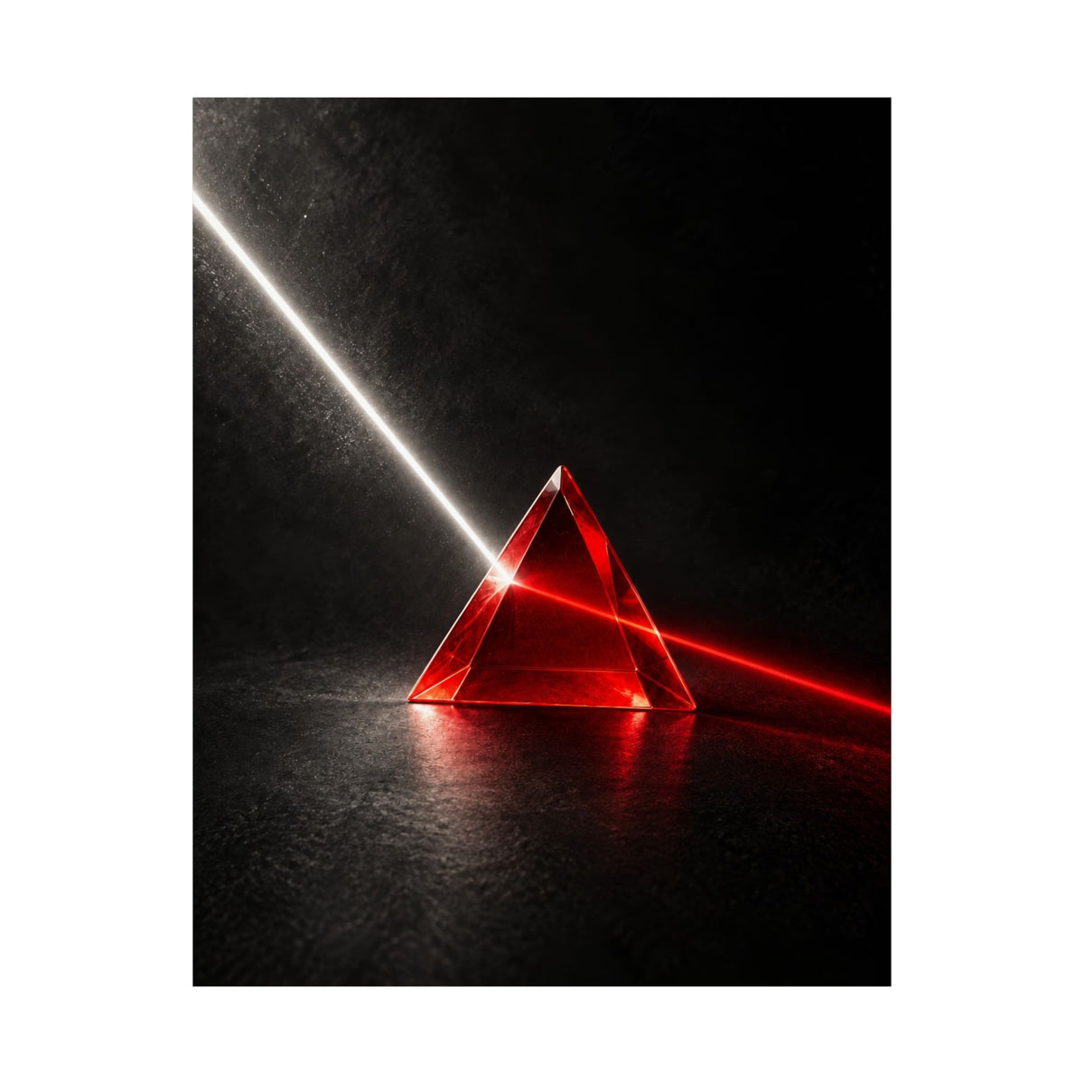 Spectral Threshold - Professional Office Wall Art | Matte Poster