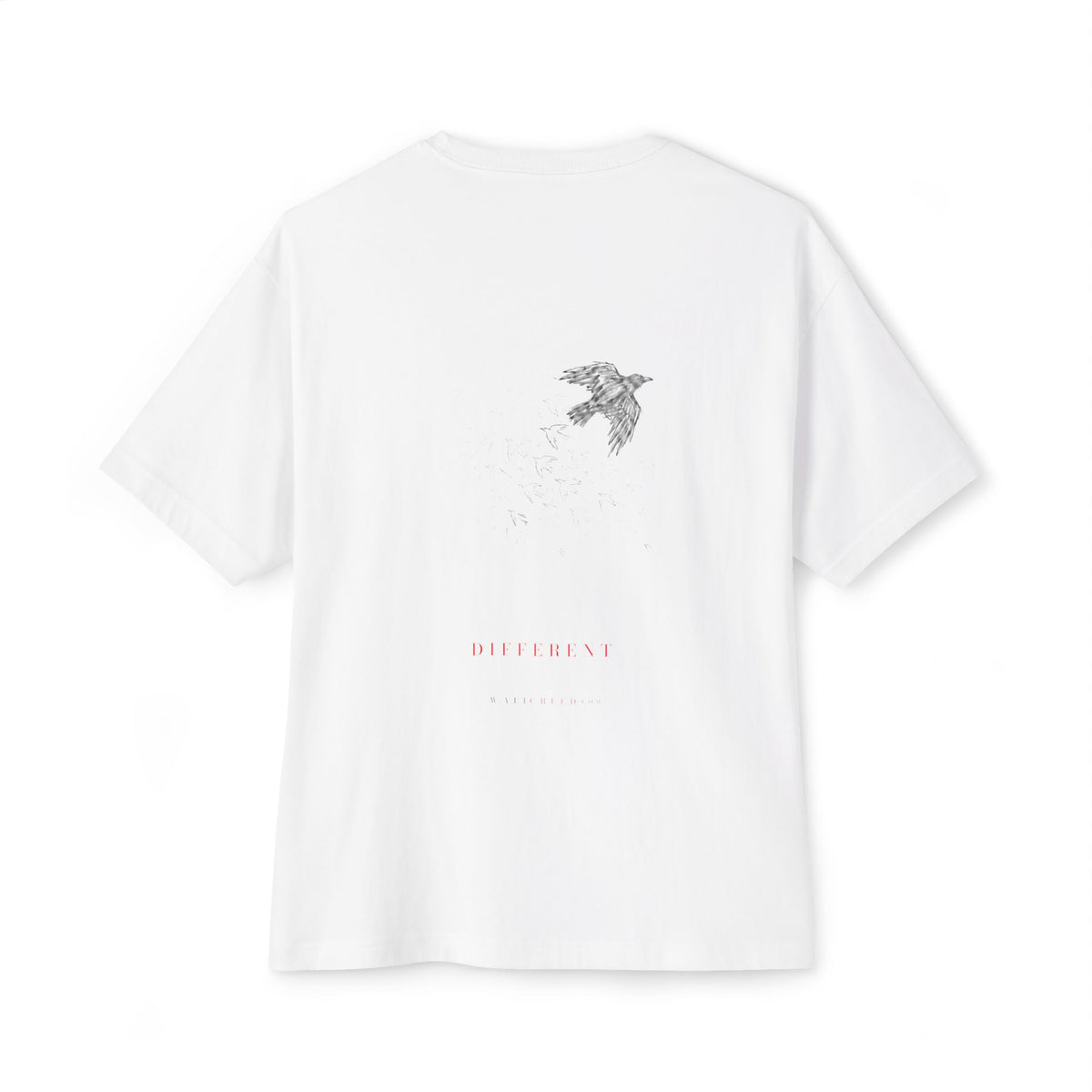 Fly Different | Heavyweight Tee (Front + Back)