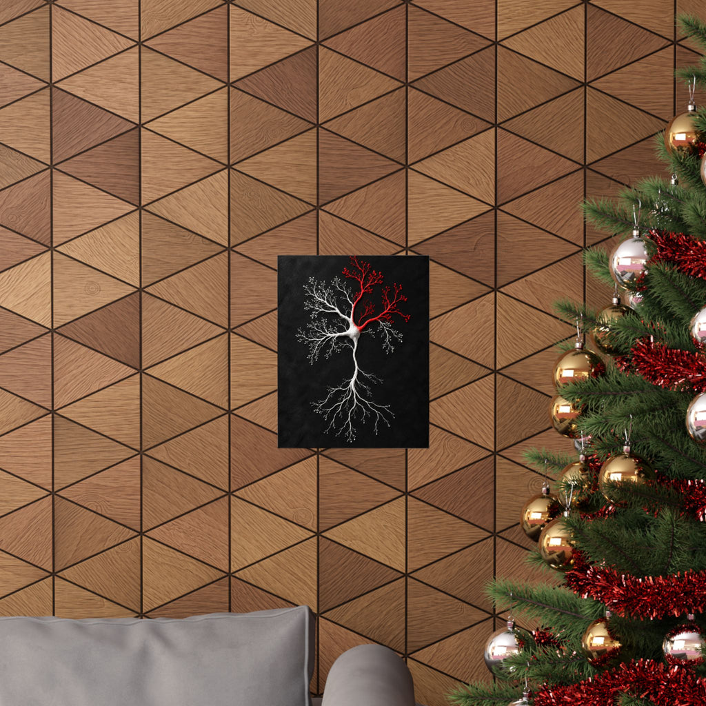 Neuronal Arbor - Doctor's Office Wall Art | Matte Poster