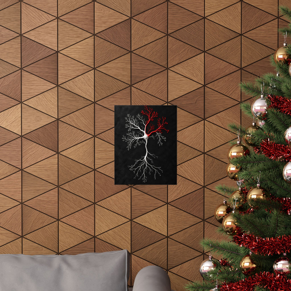 Neuronal Arbor - Doctor's Office Wall Art | Matte Poster