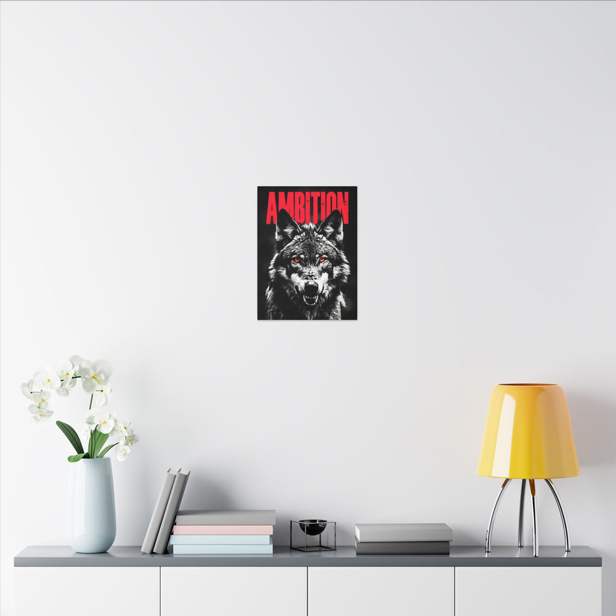 Ambition - Wolf Wall Art | Canvas