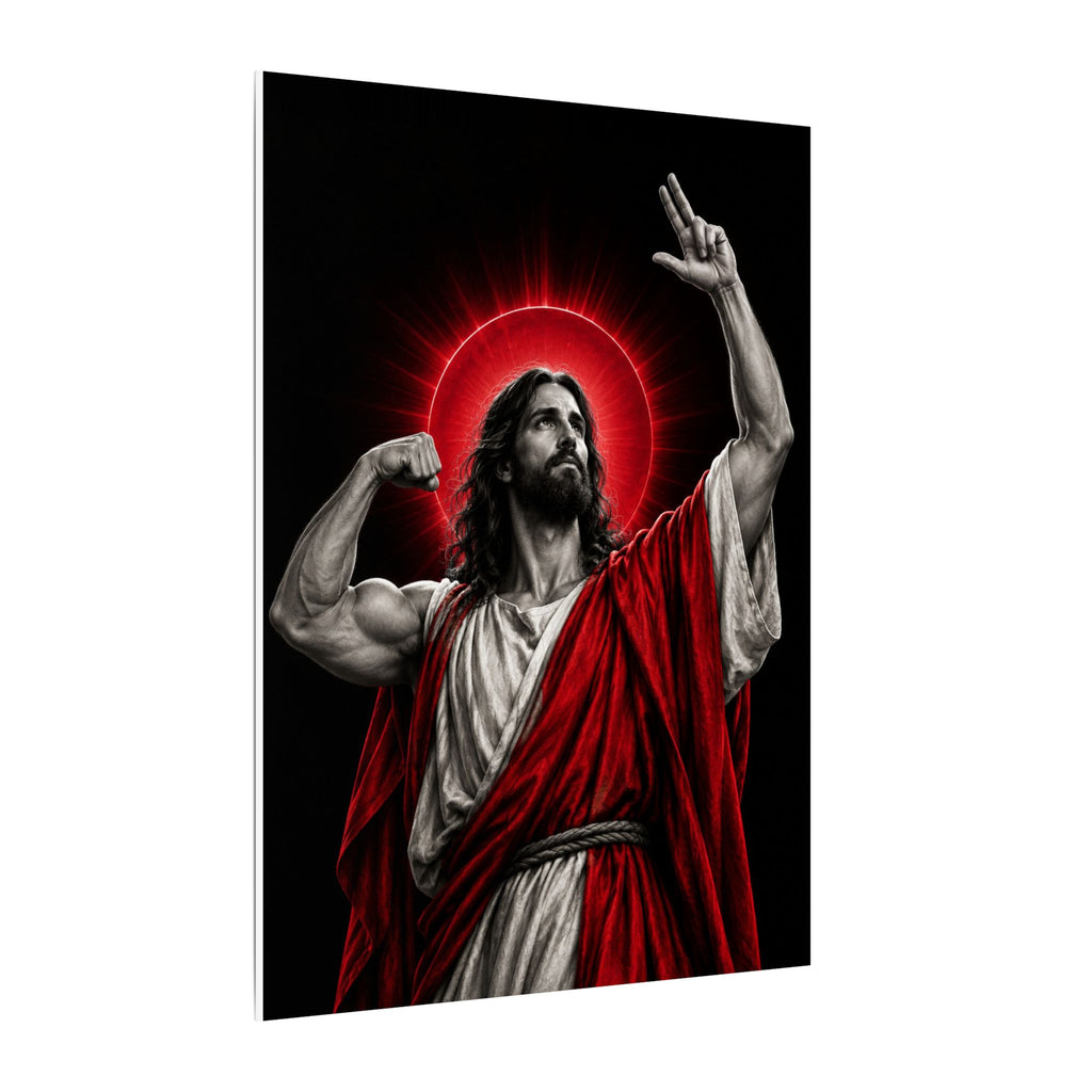 Faith and Iron - Gym Wall Art | Canvas