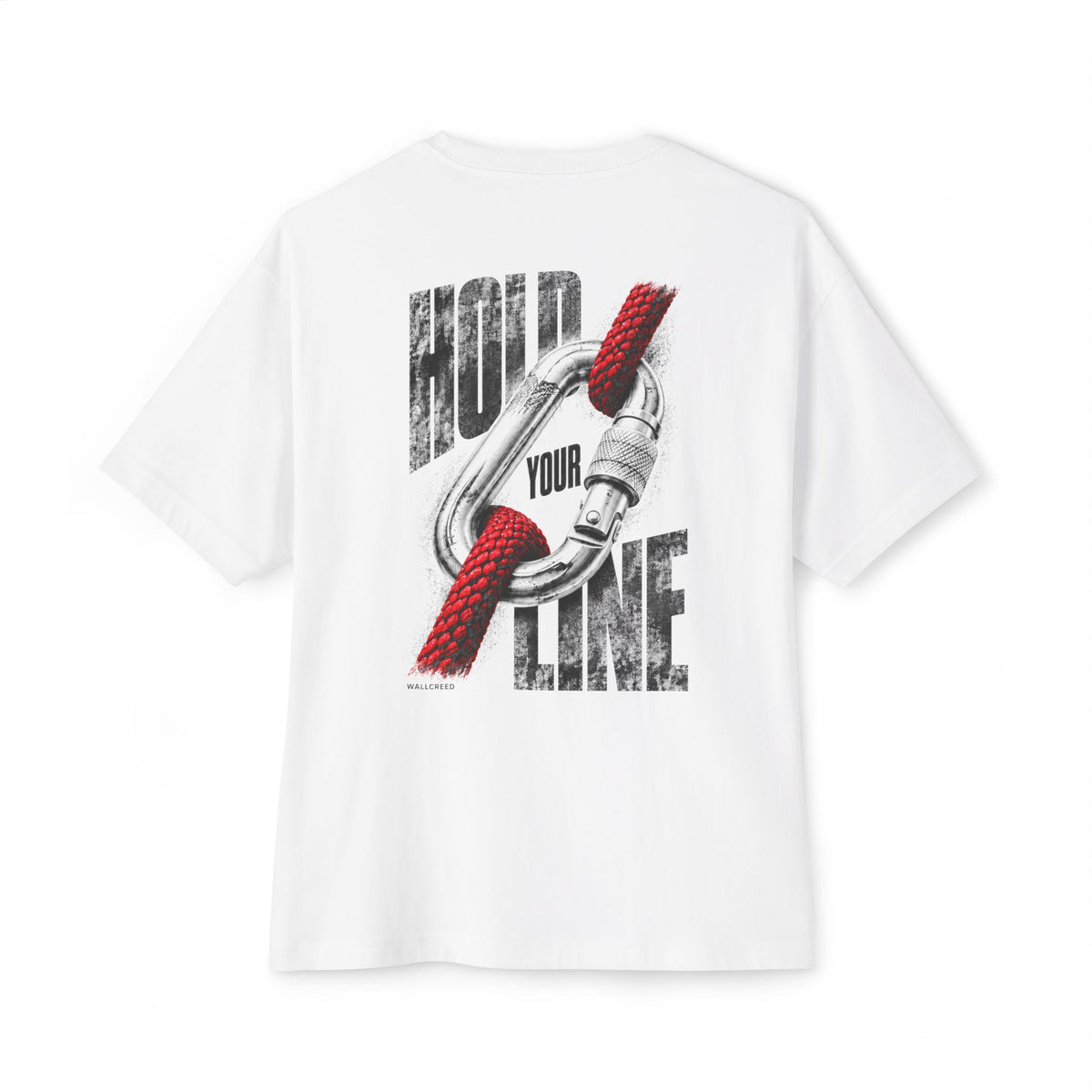 Hold Your Line | Heavyweight Tee (Front + Back)