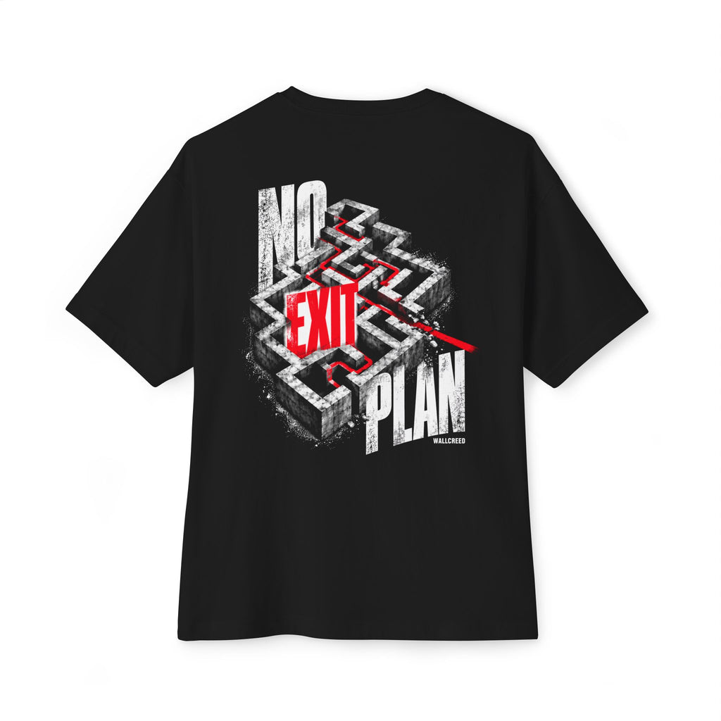 No Exit Plan | Heavyweight Tee (Front + Back)