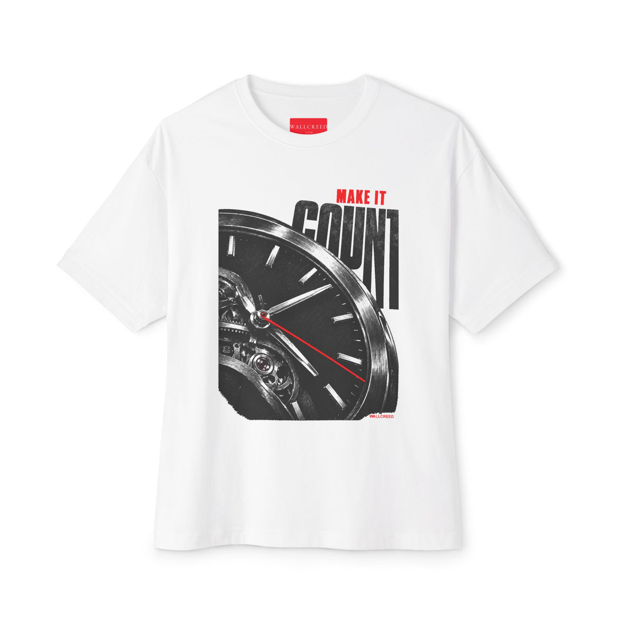 Make It Count | Heavyweight Tee (Front + Back)