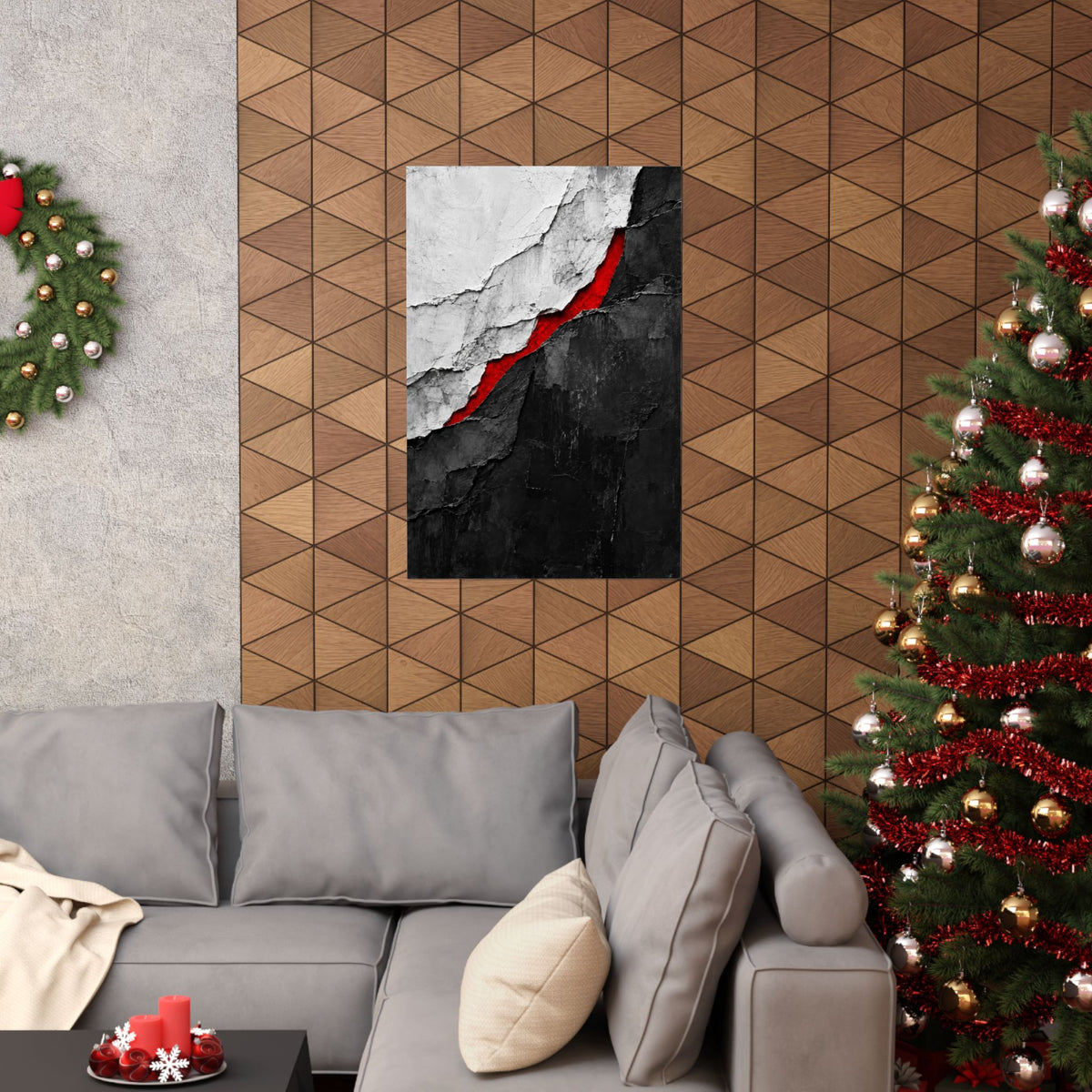 Strata of Silence - Professional Office Wall Art | Matte Poster