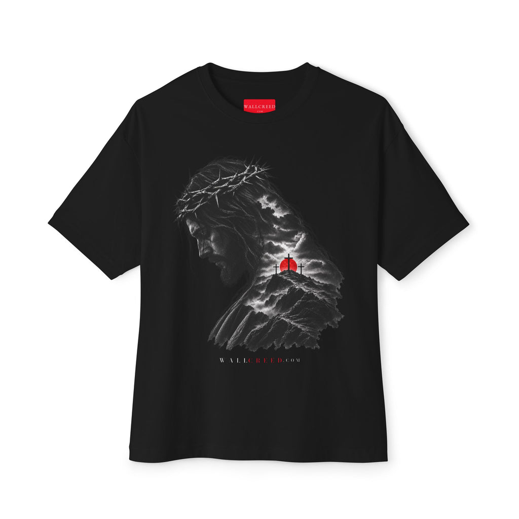 Three Crosses | Heavyweight Tee (Front + Back)