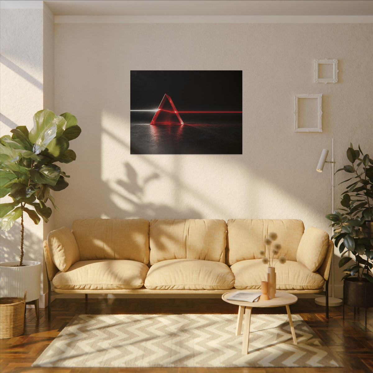 Spectral Threshold - Professional Office Wall Art | Canvas (Landscape)