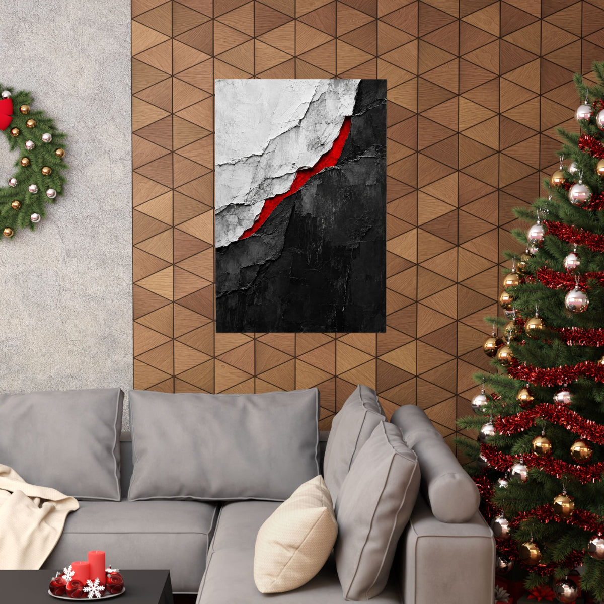 Strata of Silence - Professional Office Wall Art | Matte Poster