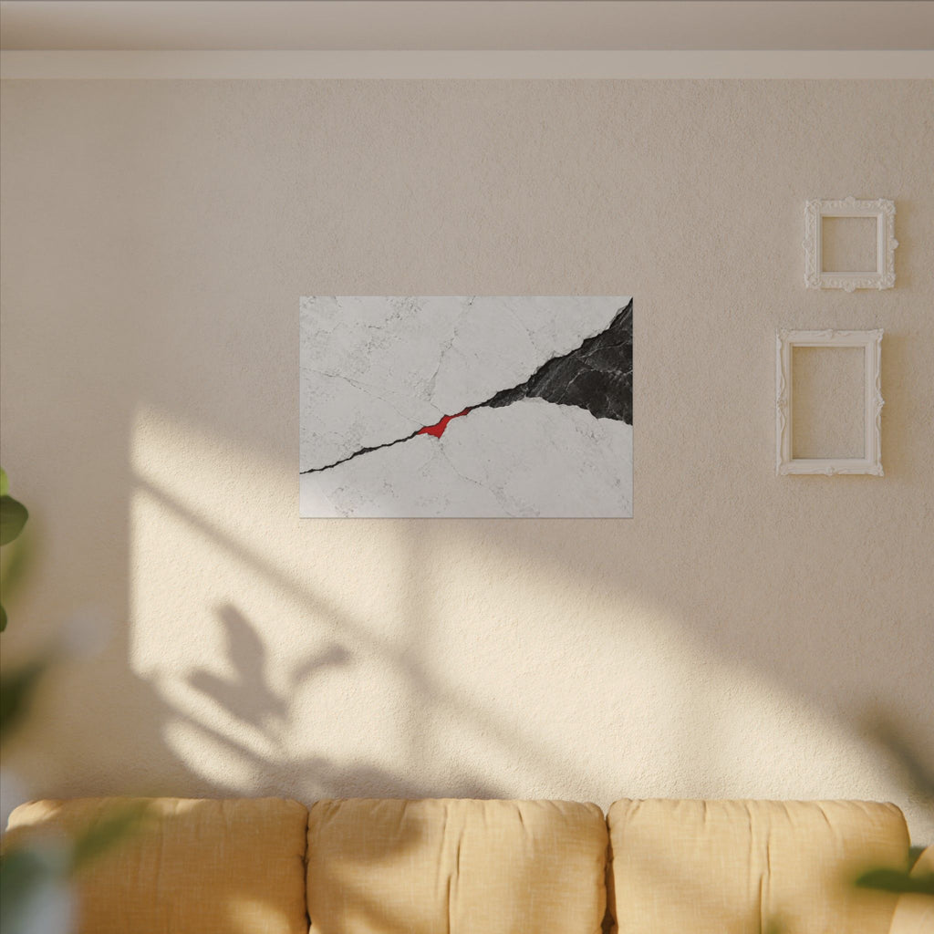 Porcelain Fault - Professional Office Wall Art | Canvas (Landscape)