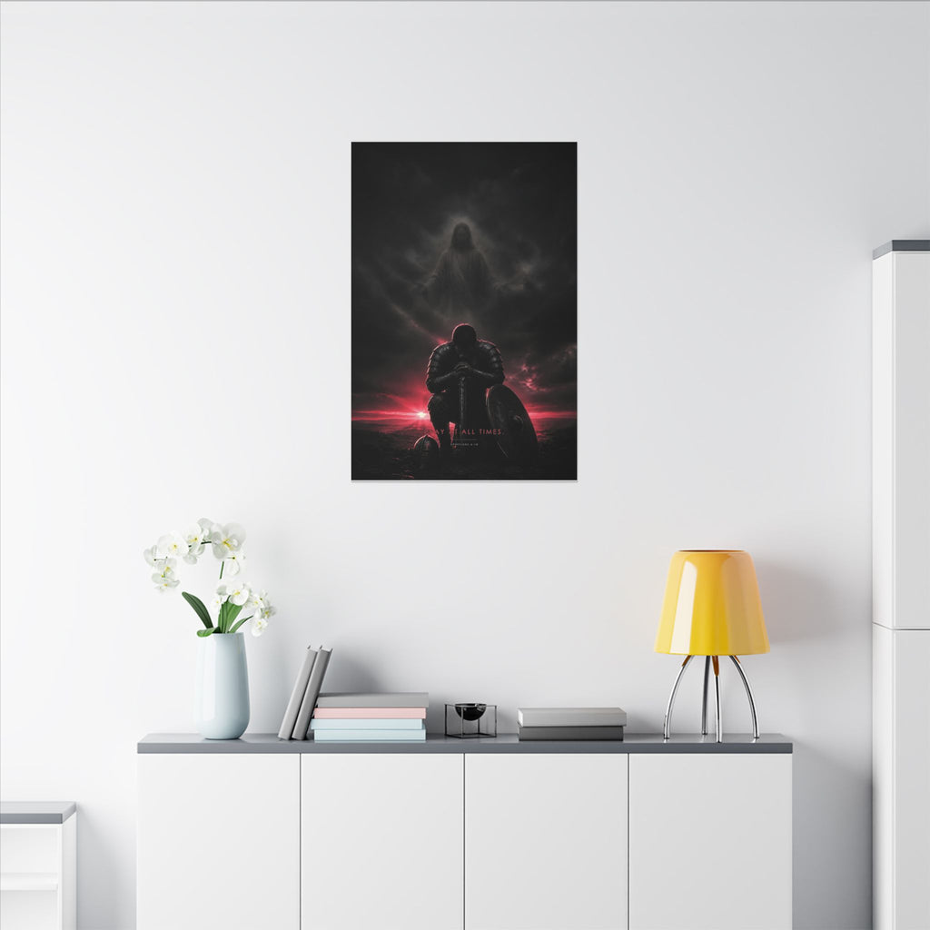 Pray, Then Stand - Armor of God Wall Art | Canvas
