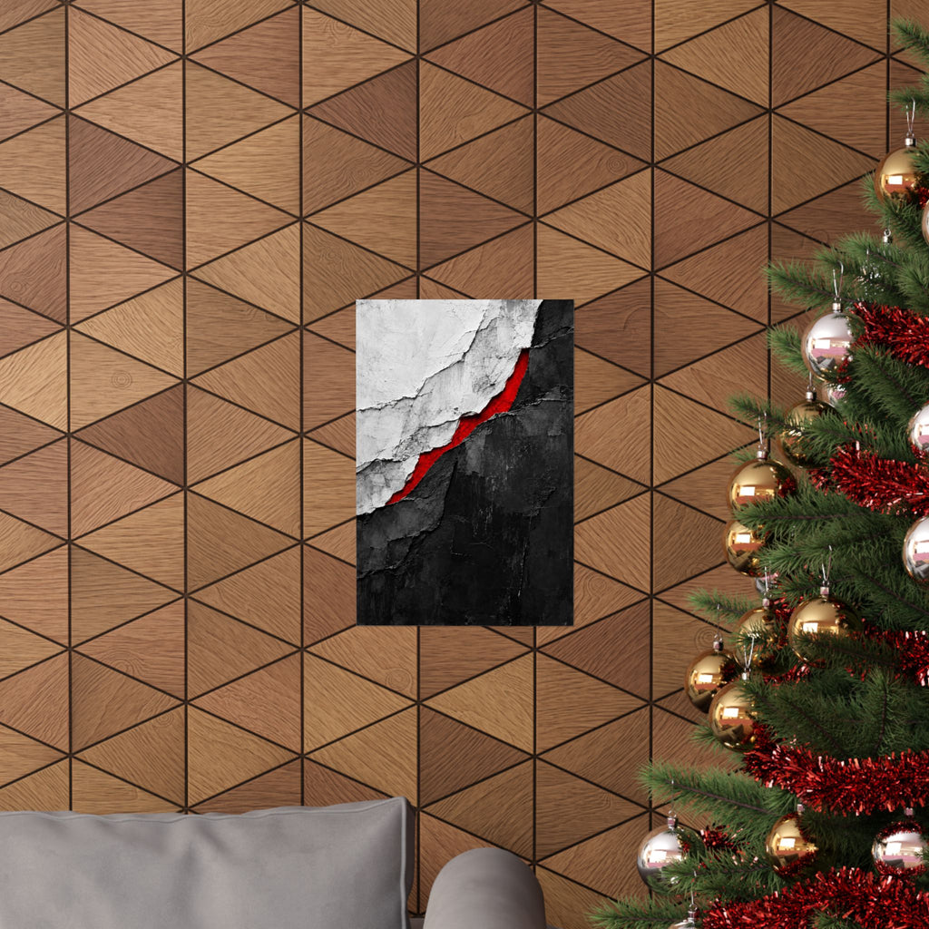 Strata of Silence - Professional Office Wall Art | Matte Poster