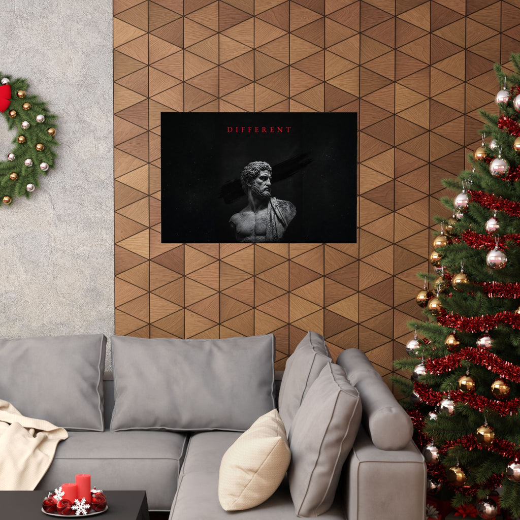 Different - Dark Wall Art | Matte Poster (Landscape)