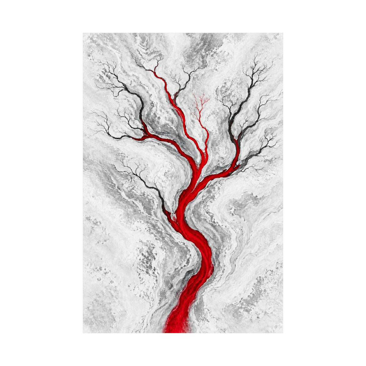 Estuary Lines - Doctor's Office Wall Art | Matte Poster