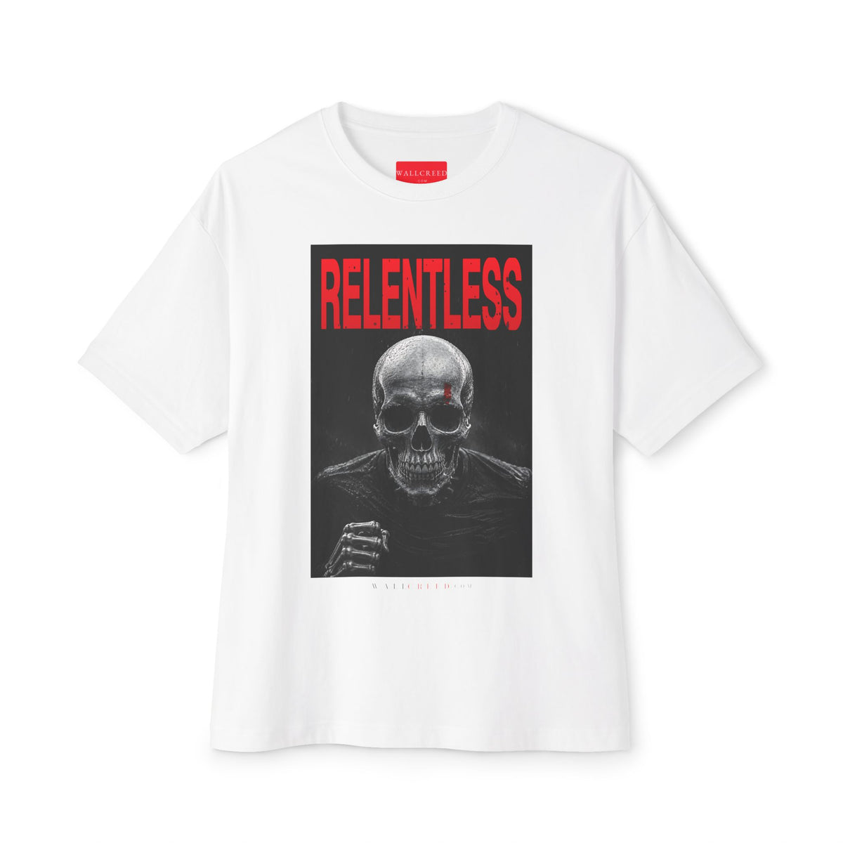 Relentless | Heavyweight Tee (Front + Back)