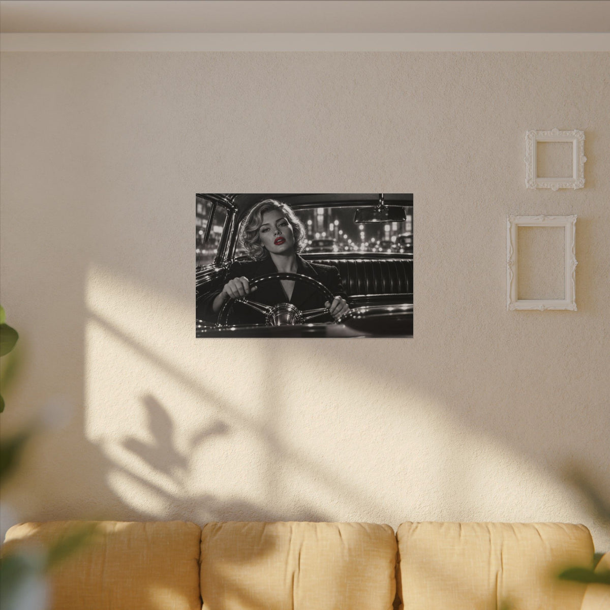 Night Drive - Bedroom Wall Art | Canvas (Landscape)
