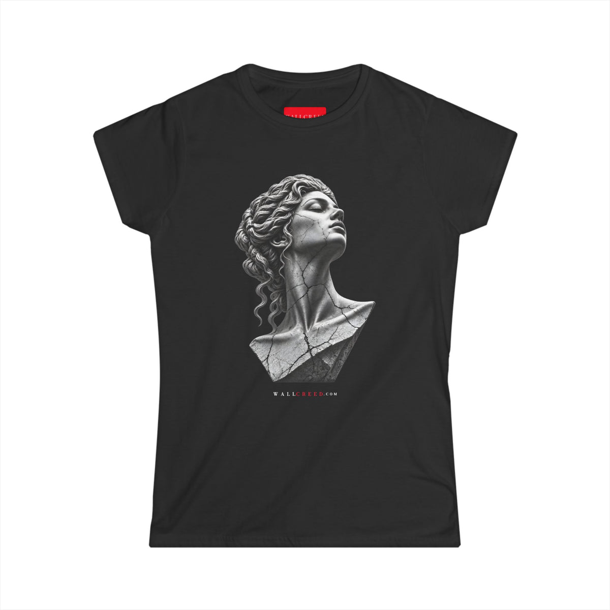 Cracked Marble | Women's Tee (Front + Back)