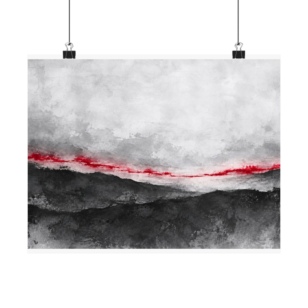 Quiet Meridian - Doctor's Office Wall Art | Matte Poster (Landscape)