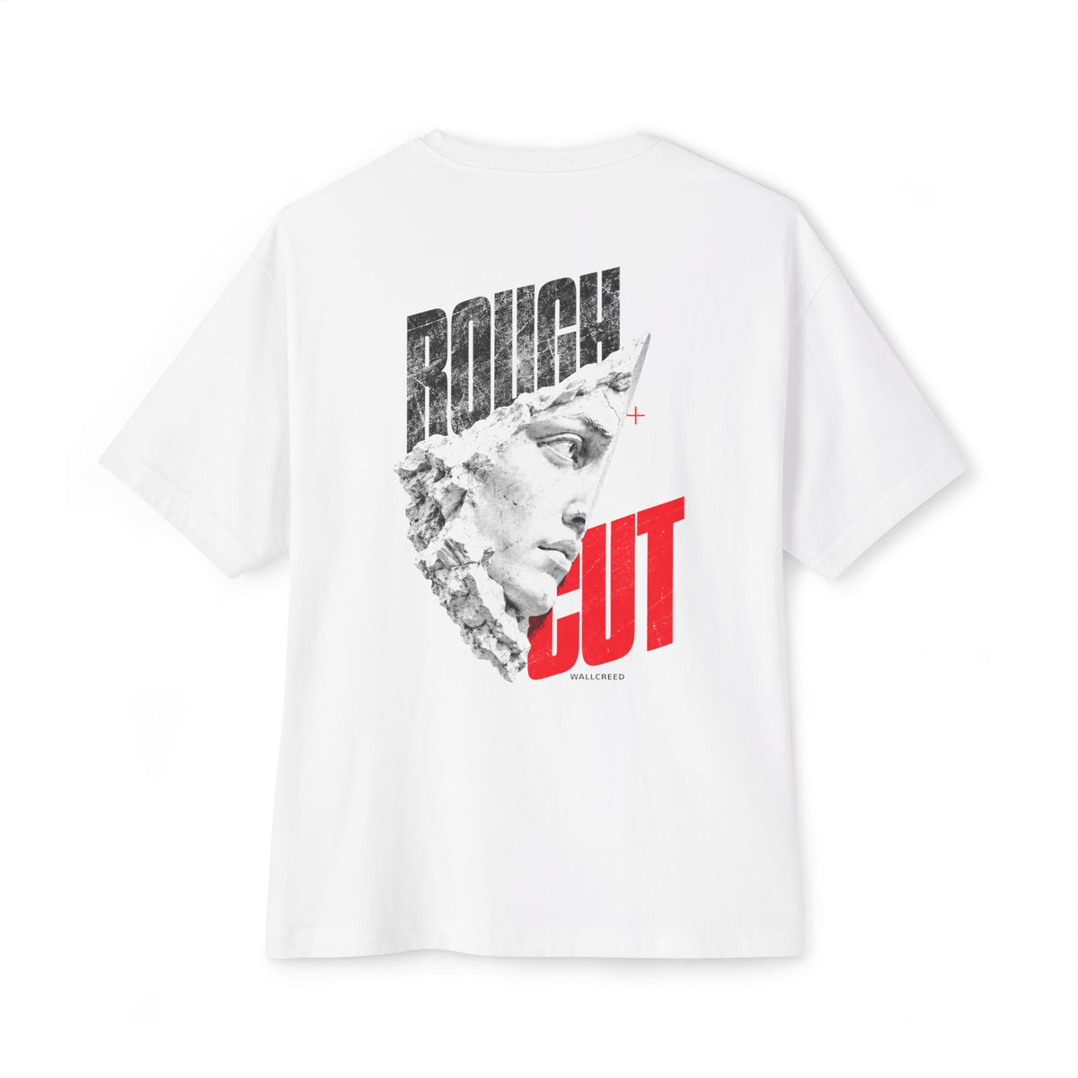 Rough Cut | Heavyweight Tee (Back Print)
